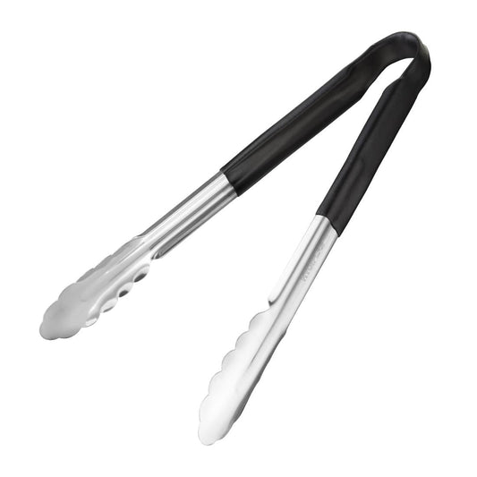 Pince de service à code couleur Hygiplas 300mm noire - Hygiplas - CB153