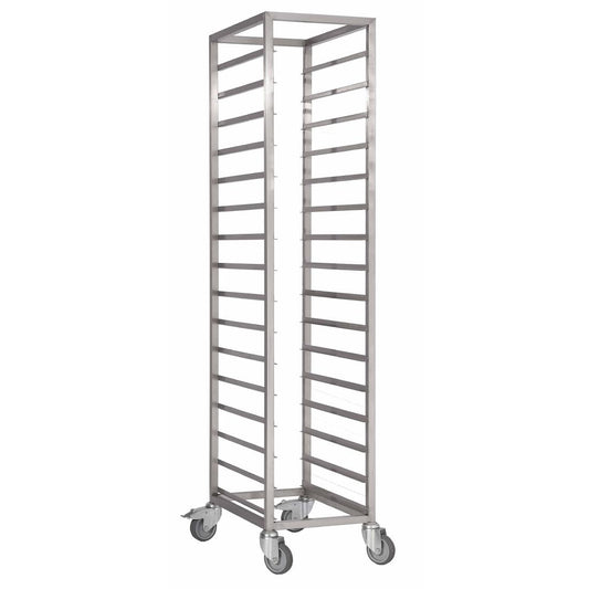 Chariot à glissières inox Gastro M GN 1/1 18 niveaux - Gastro M - DS457