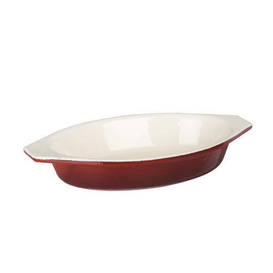 Plat à gratin ovale rouge Vogue 650ml - Vogue - GH317