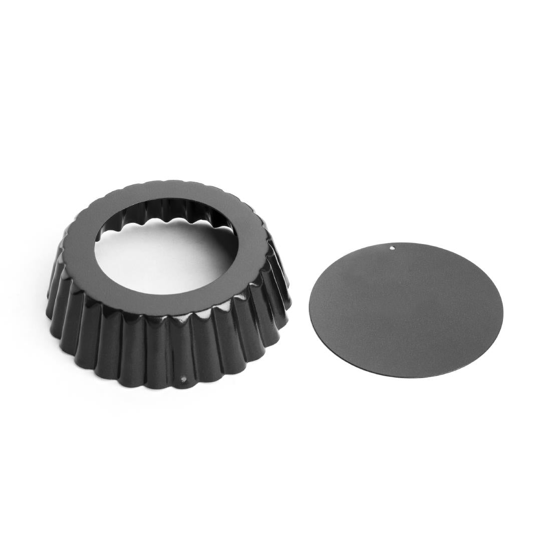 Moule à quiche cannelé profond antiadhésif Vogue 100mm - Vogue - GC988
