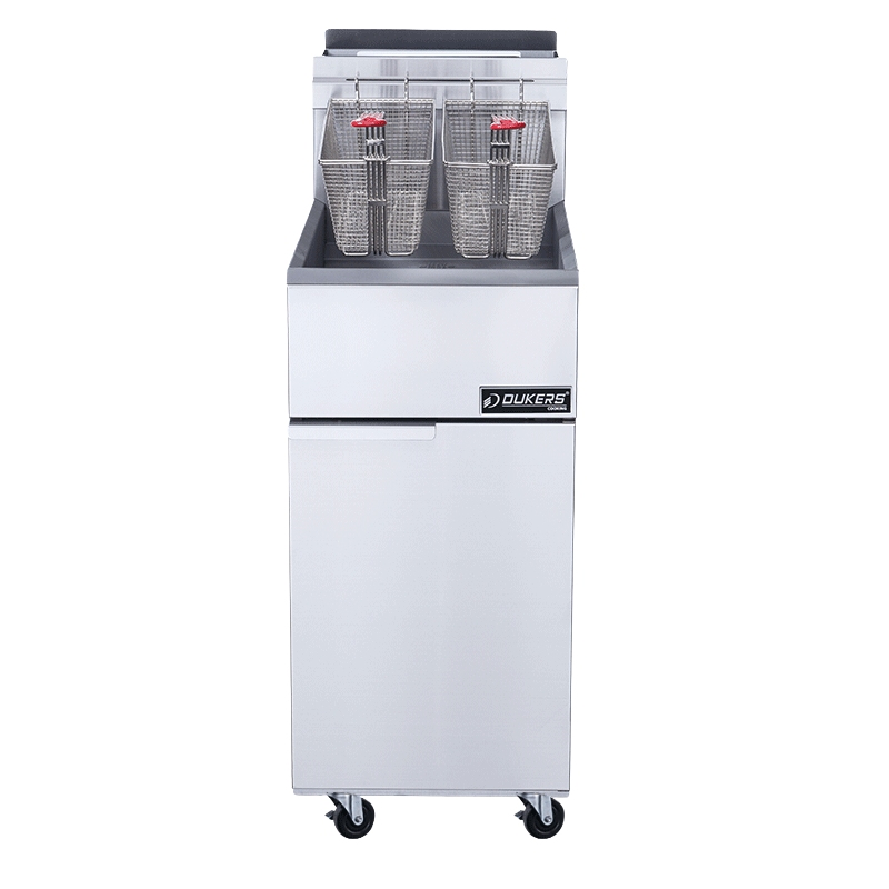 Friteuse à gaz - NG - GPL - 25 litres - 4 brûleurs - DCF25L