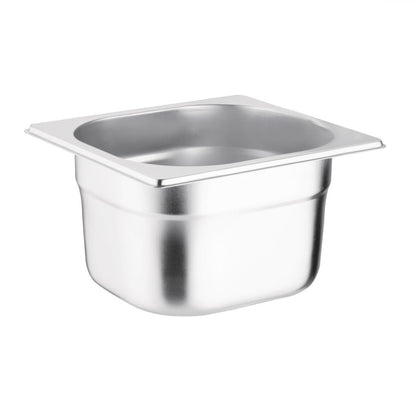 Bac Gastronorme inox GN 1/6 100mm Vogue - Vogue - K991