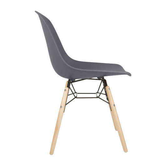 Chaises Bolero Arlo gris foncé (lot de 2) - Bolero - FB815