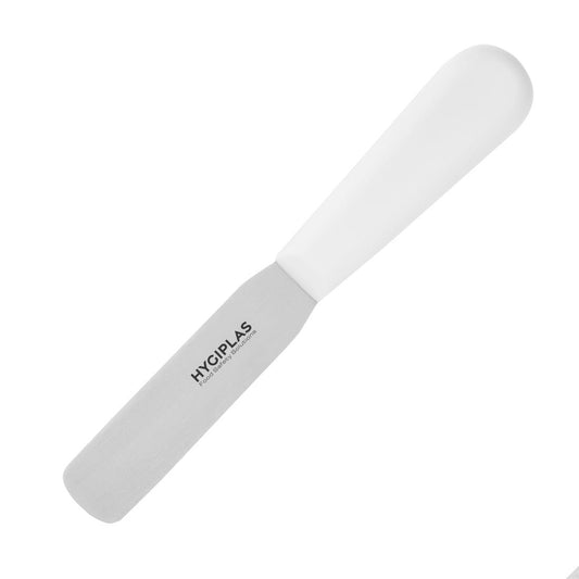 Couteau spatule droit Hygiplas blanc 100mm - Hygiplas - C538