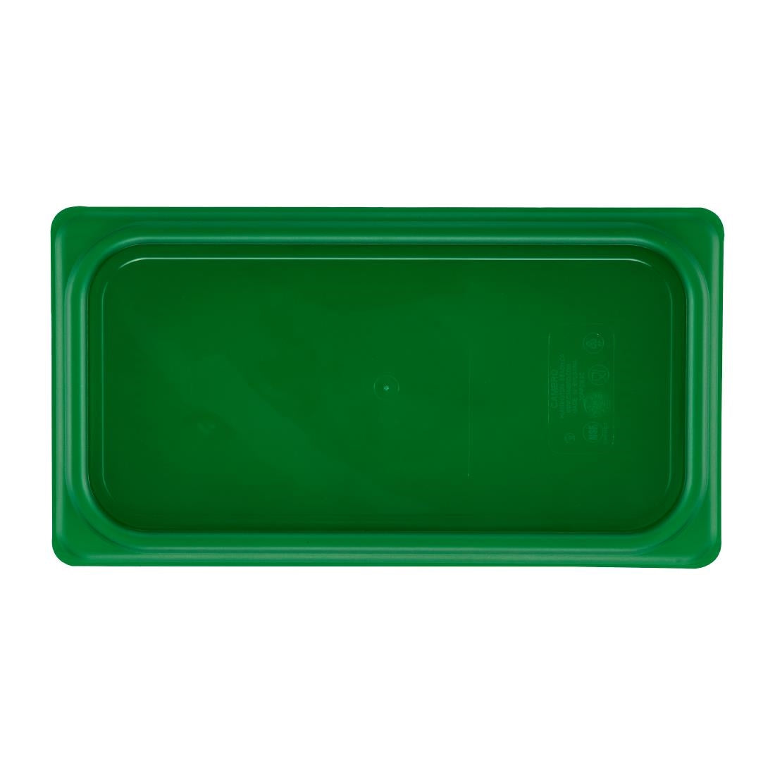 Couvercle hermétique en polypropylène GN 1/3 Cambro Safetrak IML vert - Cambro - JN534