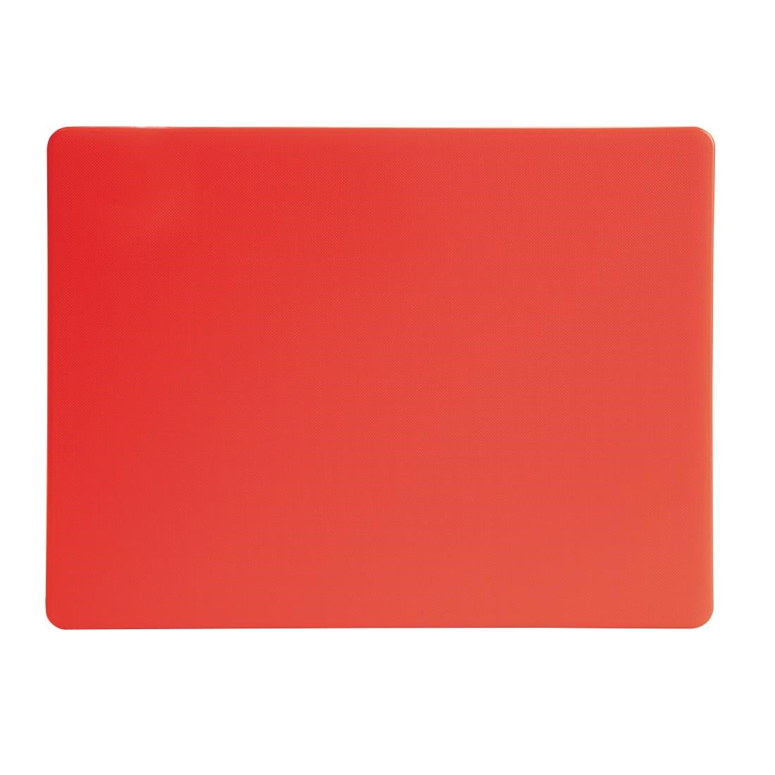 Petite planche à découper basse densité Hygiplas rouge - Hygiplas - GH794