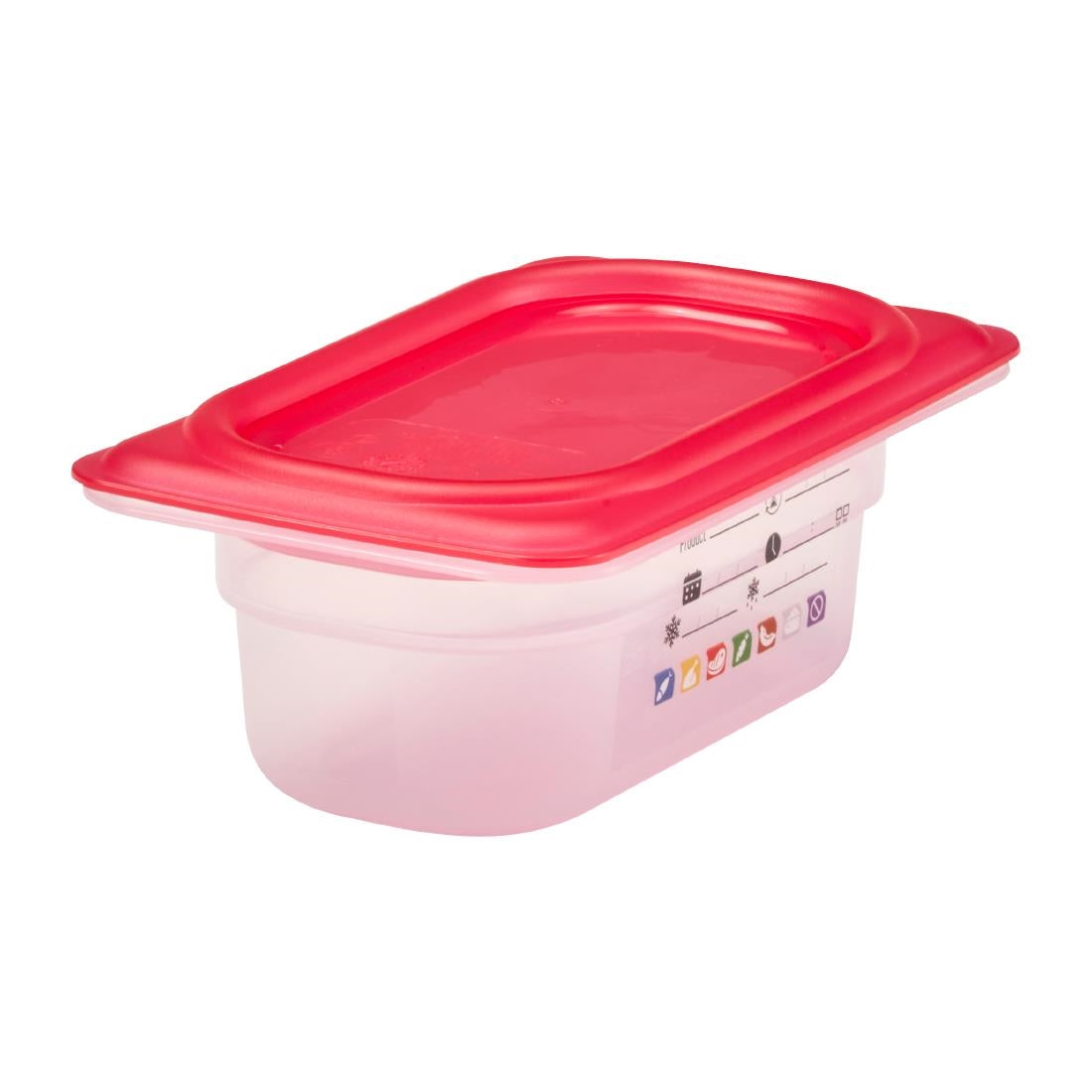 Bac en polypropylène Cambro Safetrak IML GN 1/9 65mm - Cambro - JN518