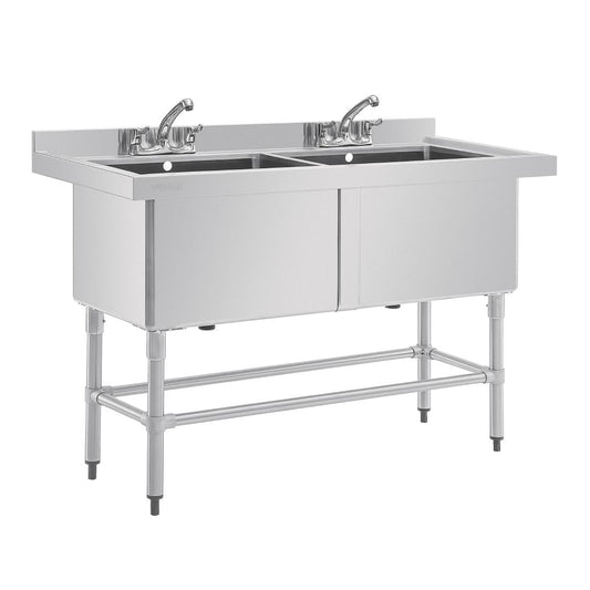 Double évier profond Vogue 1410 x 600mm - Vogue - CF406