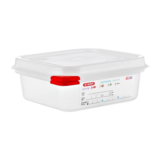 Boîtes alimentaires en polypropylène GN 1/6 Araven 1,1L (lot de 4) - Araven - GL264