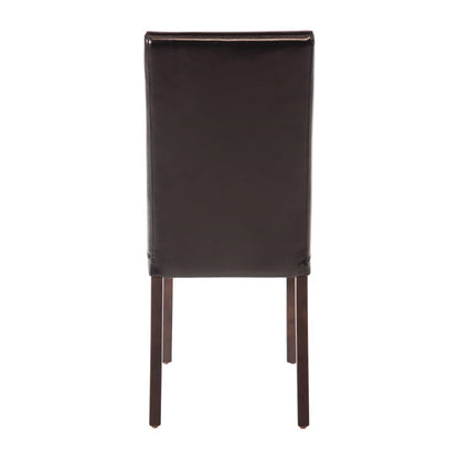 Chaises en simili cuir Bolero noires (lot de 2) - Bolero - GF954