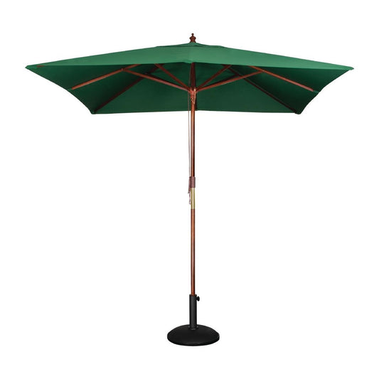 Parasol carré Bolero 2,5m vert - Bolero - GH989