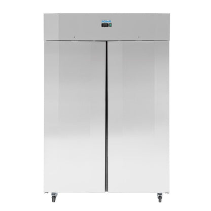 Armoire réfrigérée négative deux portes économe en énergie Polar Série U 1 400L - Polar - UA033