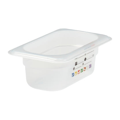 Bac en polypropylène Cambro Safetrak IML GN 1/9 65mm - Cambro - JN518