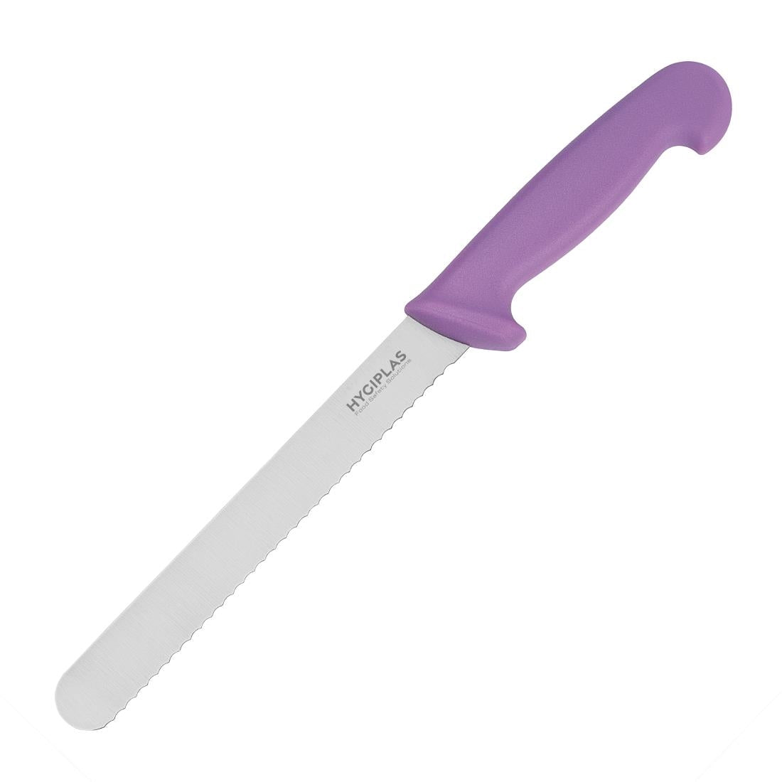 Couteau à pain Hygiplas violet 20cm - Hygiplas - FP731