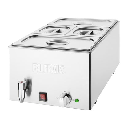 Bain-marie avec robinet et bacs Buffalo - Buffalo - FT692