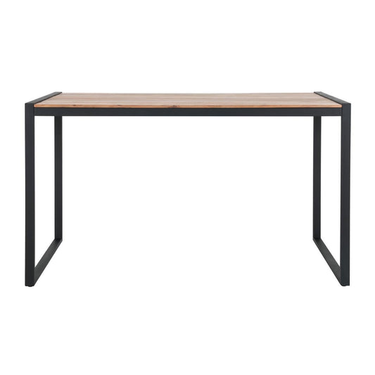 Table de bar industrielle en acier et acacia Bolero 1800x900mm - Bolero - DK905
