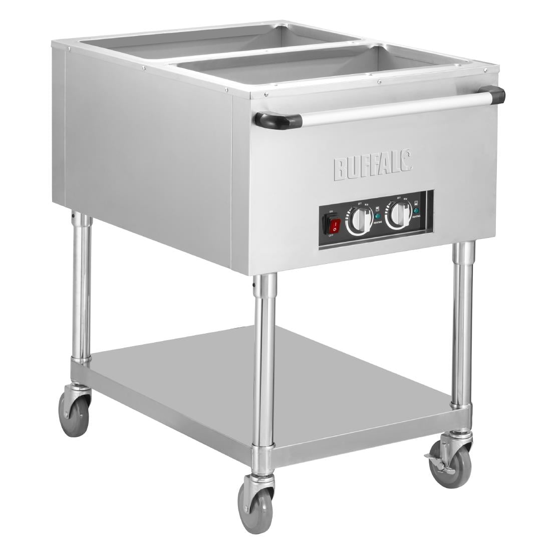 Bain-marie mobile Buffalo 2x GN 1/1 - Buffalo - JB983