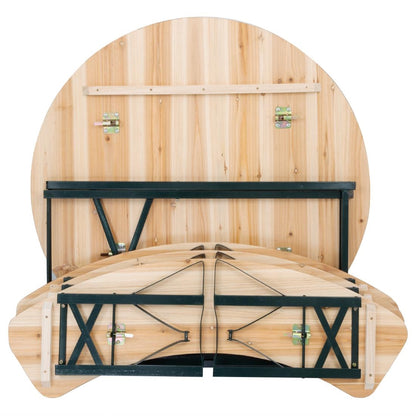 Ensemble brasserie table ronde et bancs Bolero 1670x460mm - Bolero - JK498