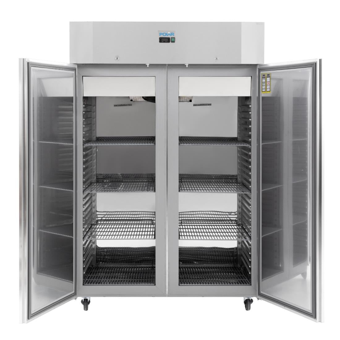 Armoire réfrigérée positive deux portes économe en énergie Polar Série U 1 400L - Polar - UA032