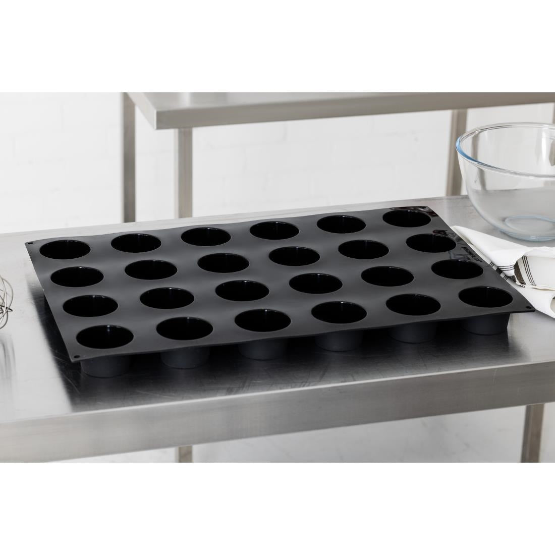 Moule à pâtisserie antiadhésif en silicone Pavoflex 24 muffins - Pavoflex - CC069