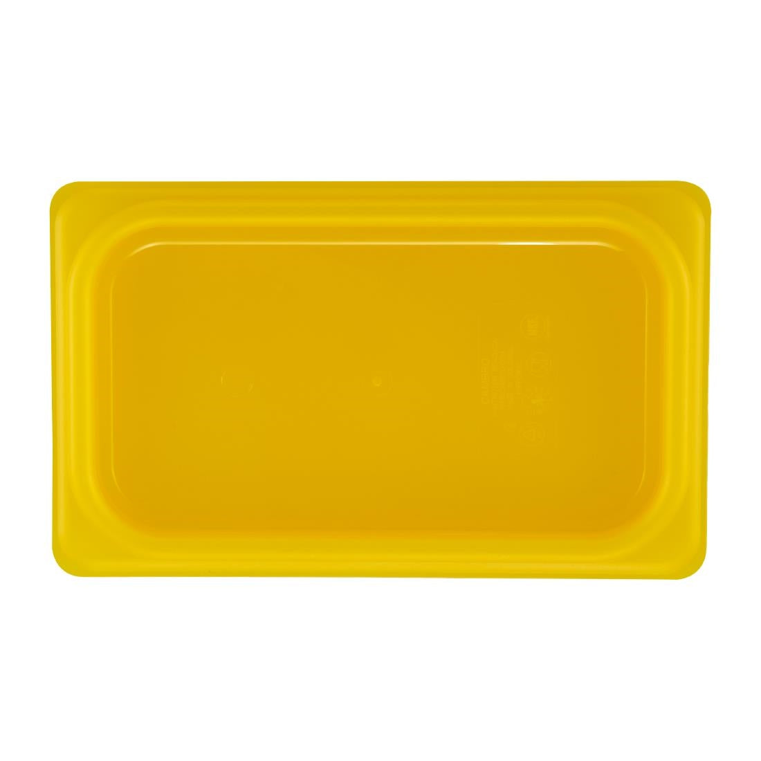 Couvercle hermétique en polypropylène GN 1/4 Cambro Safetrak IML jaune - Cambro - JN539