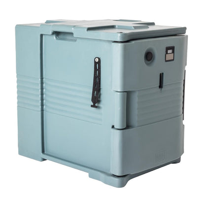 Conteneur alimentaire isotherme chauffant Cambro Camcart bleu ardoise - Cambro - CG143