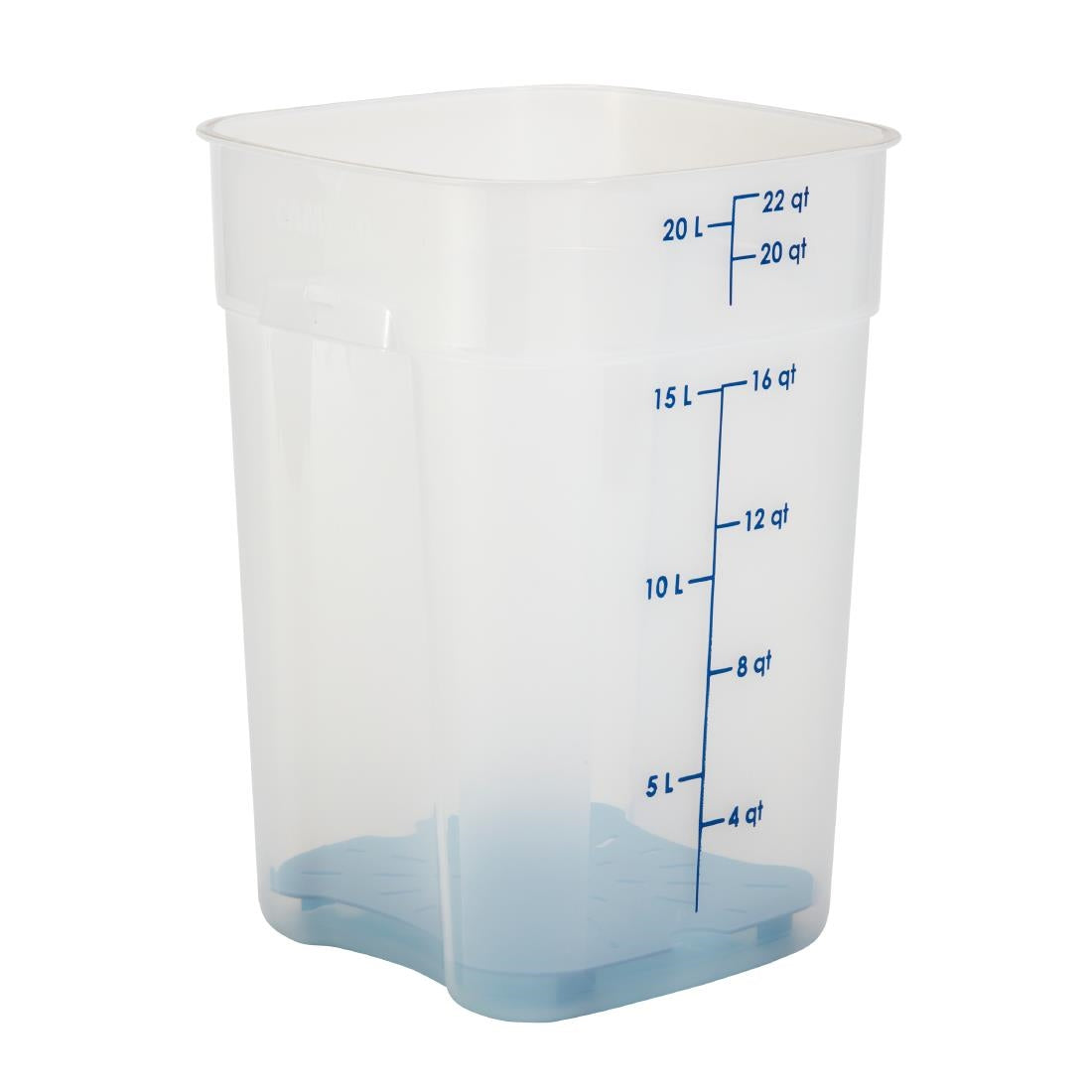 Boîte en polypropylène Cambro FreshPro CamSquare 20,8 L - Cambro - JM726