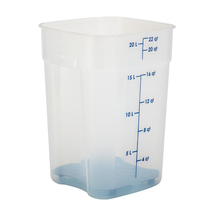 Boîte en polypropylène Cambro FreshPro CamSquare 20,8 L - Cambro - JM726