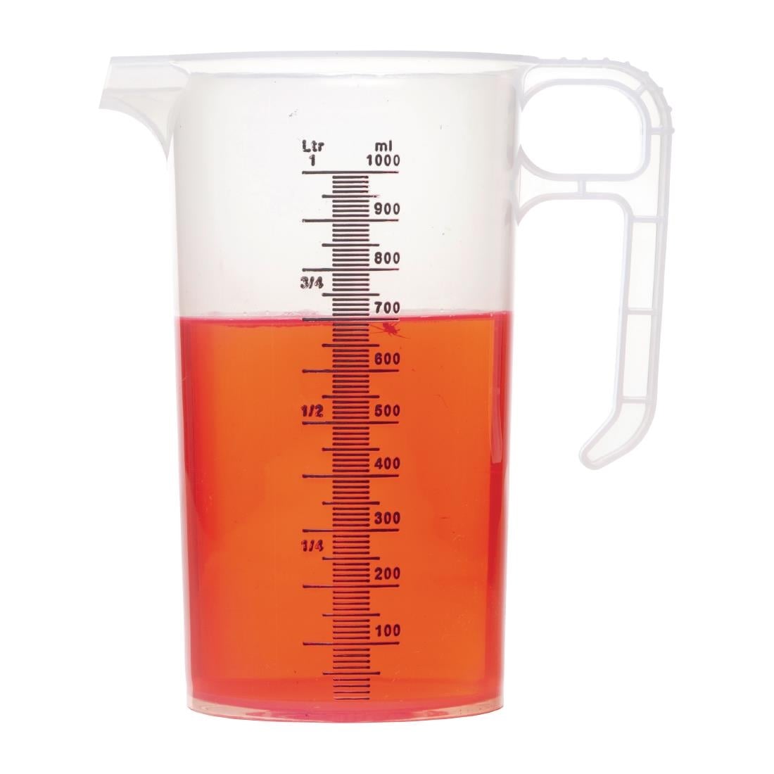 Pichet mesureur en polypropylène 1L - Pro-Measures - FD326