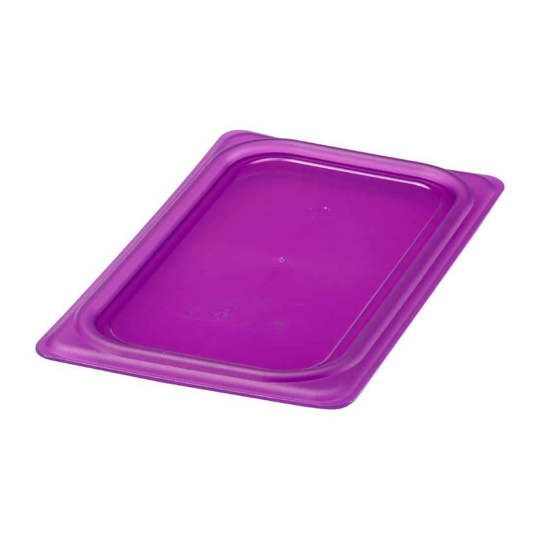 Couvercle hermétique en polypropylène GN 1/4 Cambro Safetrak IML violet - Cambro - JN538
