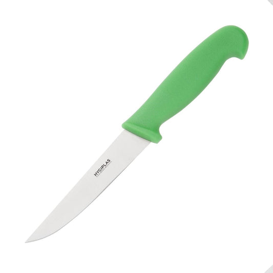 Couteau à légumes Hygiplas vert 105mm - Hygiplas - C860