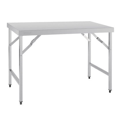 Table pliante inox Vogue 1200mm - Vogue - CB905