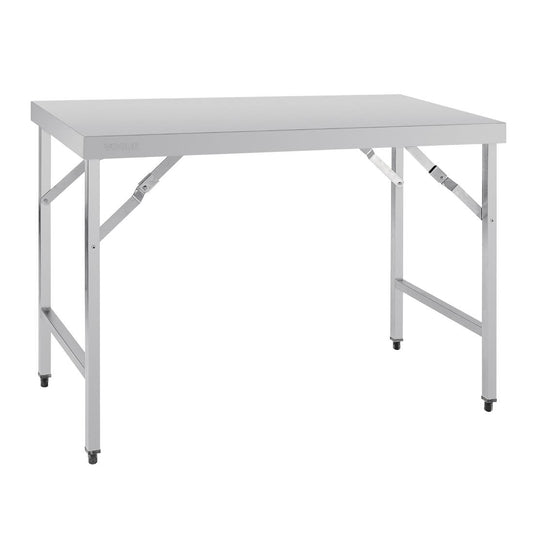 Table pliante inox Vogue 1200mm - Vogue - CB905