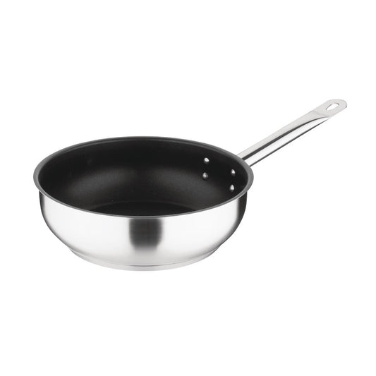 Sauteuse inox antiadhésive Vogue teflon Platinium Plus 240mm - Vogue - FC099