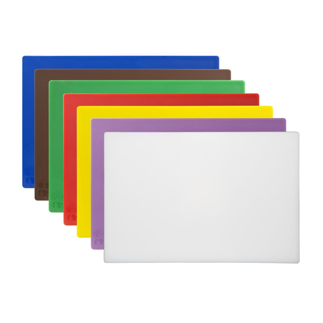 Ensemble de 7 planches à découper basse densité Hygiplas 10mm - Hygiplas - CH042