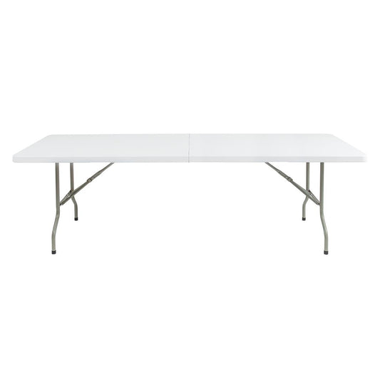 Table pliable au centre Bolero blanche 2430mm - Bolero - CF375