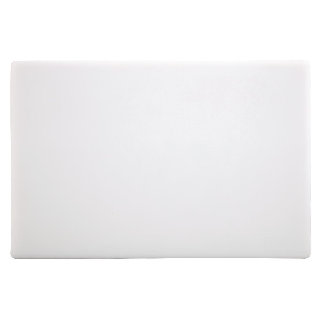 Planche à découper standard basse densité Hygiplas blanche - Hygiplas - J252