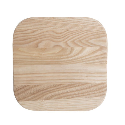 Tabouret bas en acier galvanisé avec assise en bois Bolero Cantina (lot de 4) - Bolero - DE478