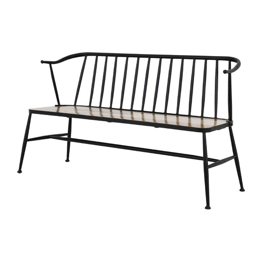 Banc à lattes dossier incurvé Alma Bolero - Bolero - HZ825