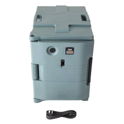 Conteneur alimentaire isotherme chauffant Cambro Camcart bleu ardoise - Cambro - CG143