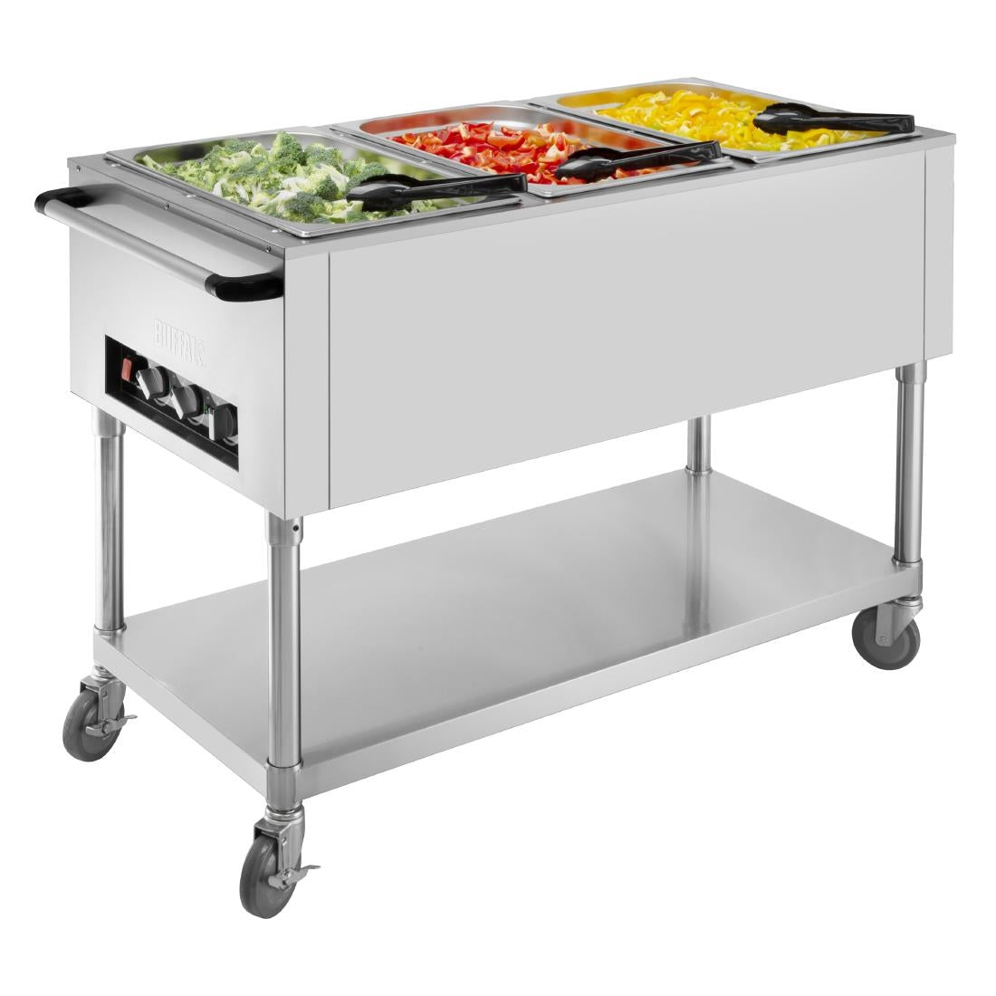 Bain-marie mobile Buffalo 3x GN 1/1 - Buffalo - JB984