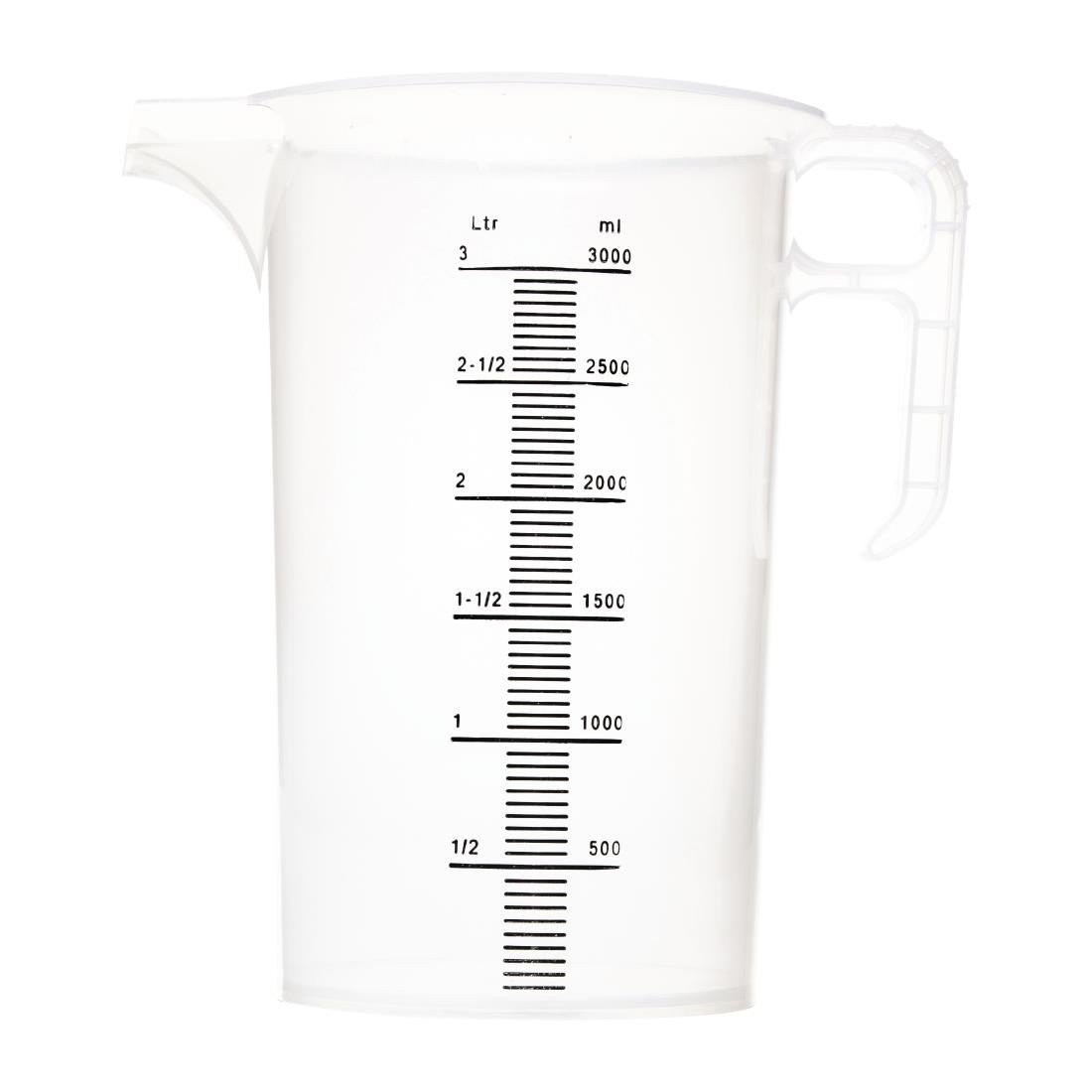 Pichet mesureur en polypropylène 3L - Pro-Measures - FD328