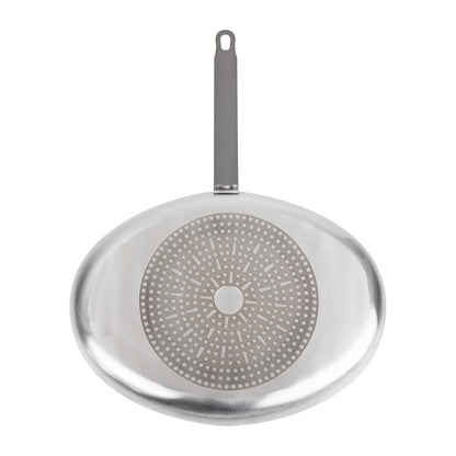 Poêle ovale en aluminium antiadhésif Vogue Teflon Platinum Plus 400mm - Vogue - HT992
