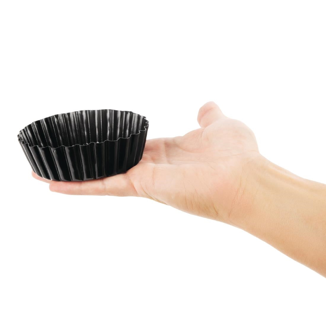 Moule à quiche cannelé profond antiadhésif Vogue 100mm - Vogue - GC988