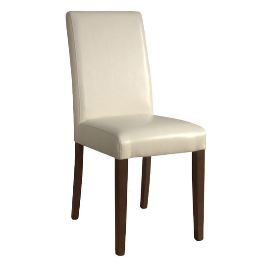 Chaises en simili cuir Bolero crème (lot de 2) - Bolero - GH444