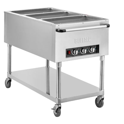 Bain-marie mobile Buffalo 3x GN 1/1 - Buffalo - JB984