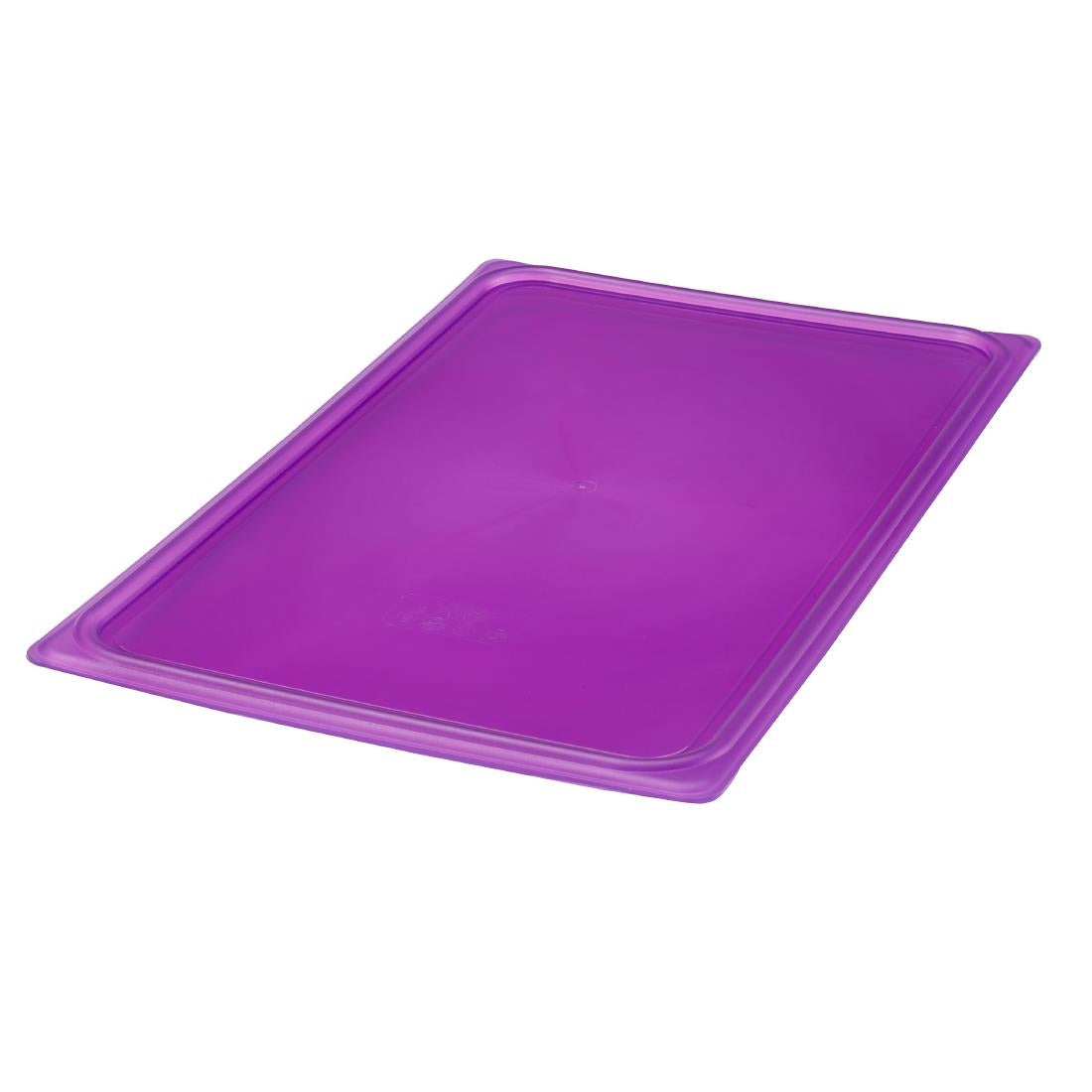 Couvercle hermétique en polypropylène GN 1/1 Cambro Safetrak IML violet - Cambro - JN520
