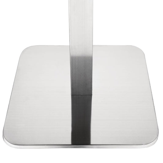Pied de table carré en acier inoxydable Bolero - Bolero - GK993