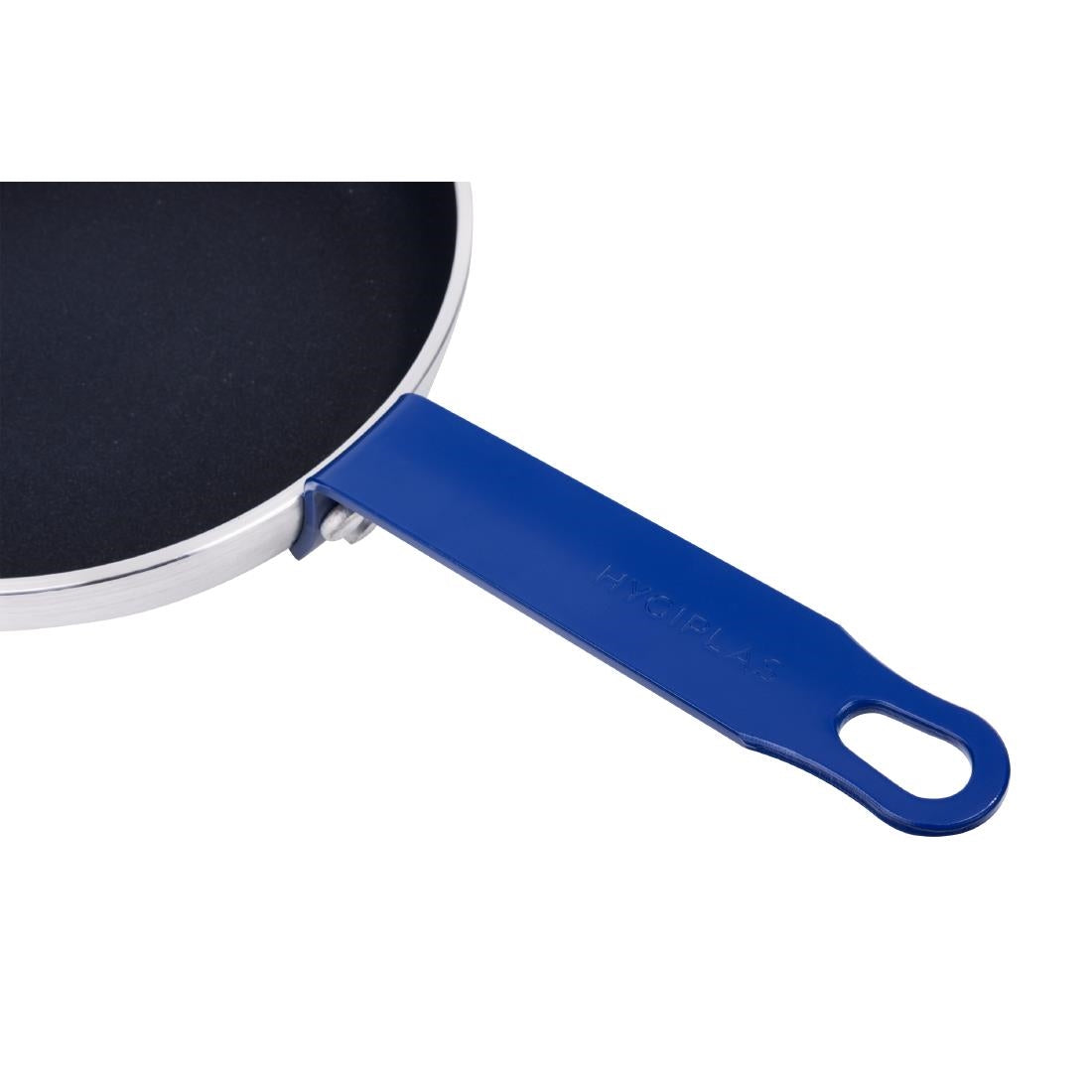 Poêle en aluminium antiadhésive Hygiplas Teflon Platinum Plus 192mm bleue - Hygiplas - HT970