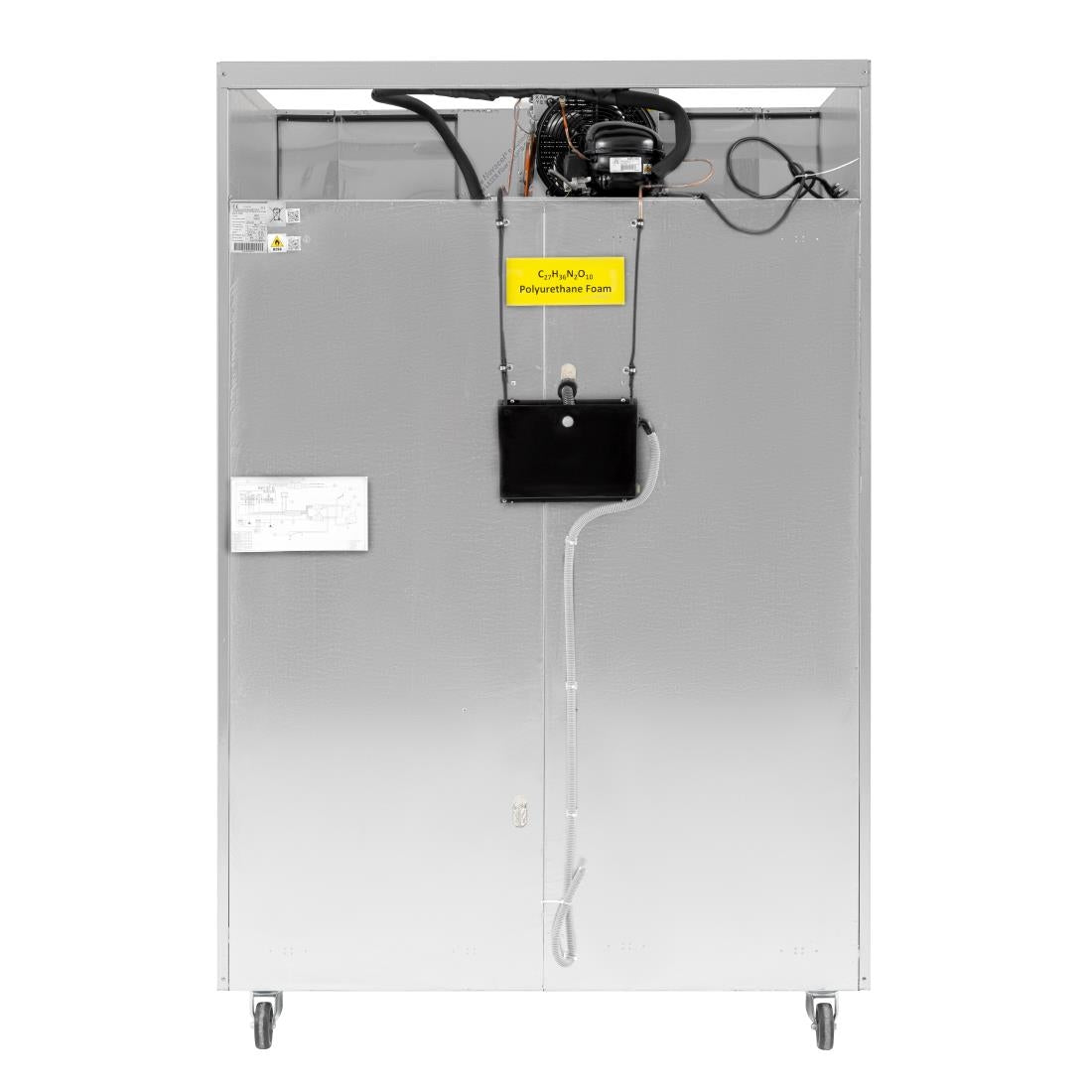 Armoire réfrigérée positive deux portes économe en énergie Polar Série U 1 400L - Polar - UA032